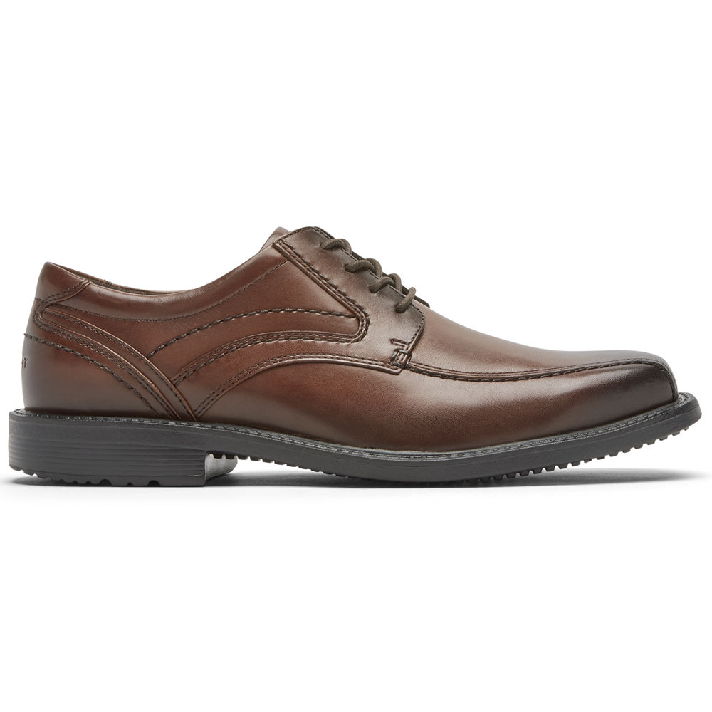 Rockport Mens Oxfords Brown - Style Leader 2 Bike Toe - UK 812-RKBHPN